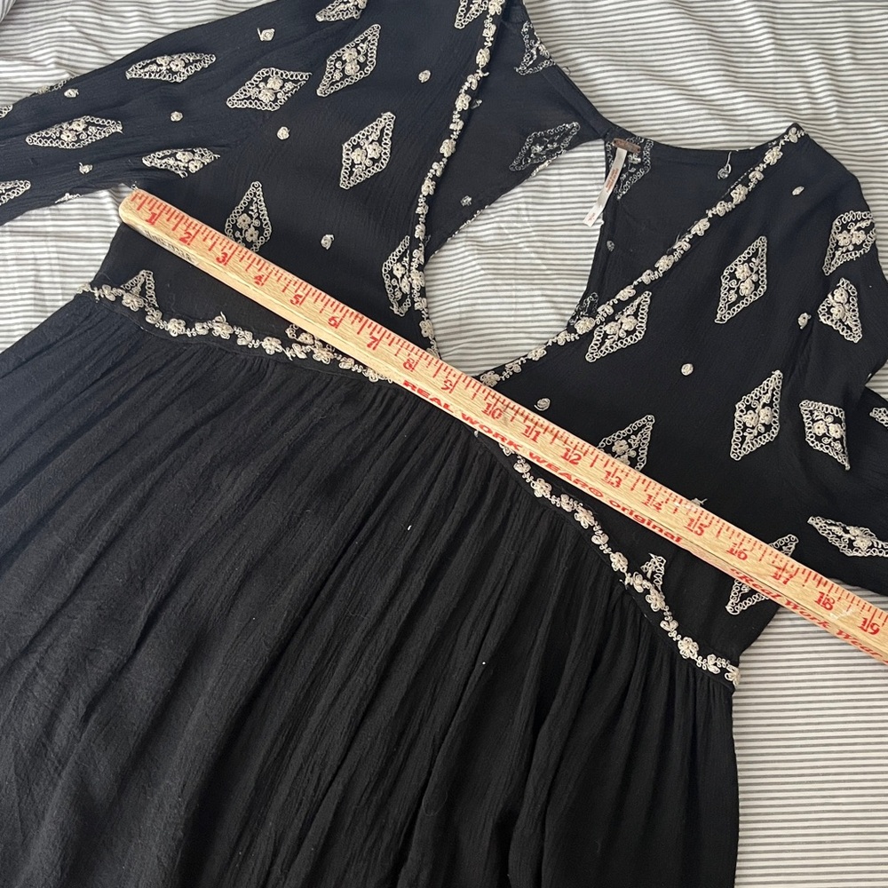 Free People Black and White Blouse - Picture 6 of 9